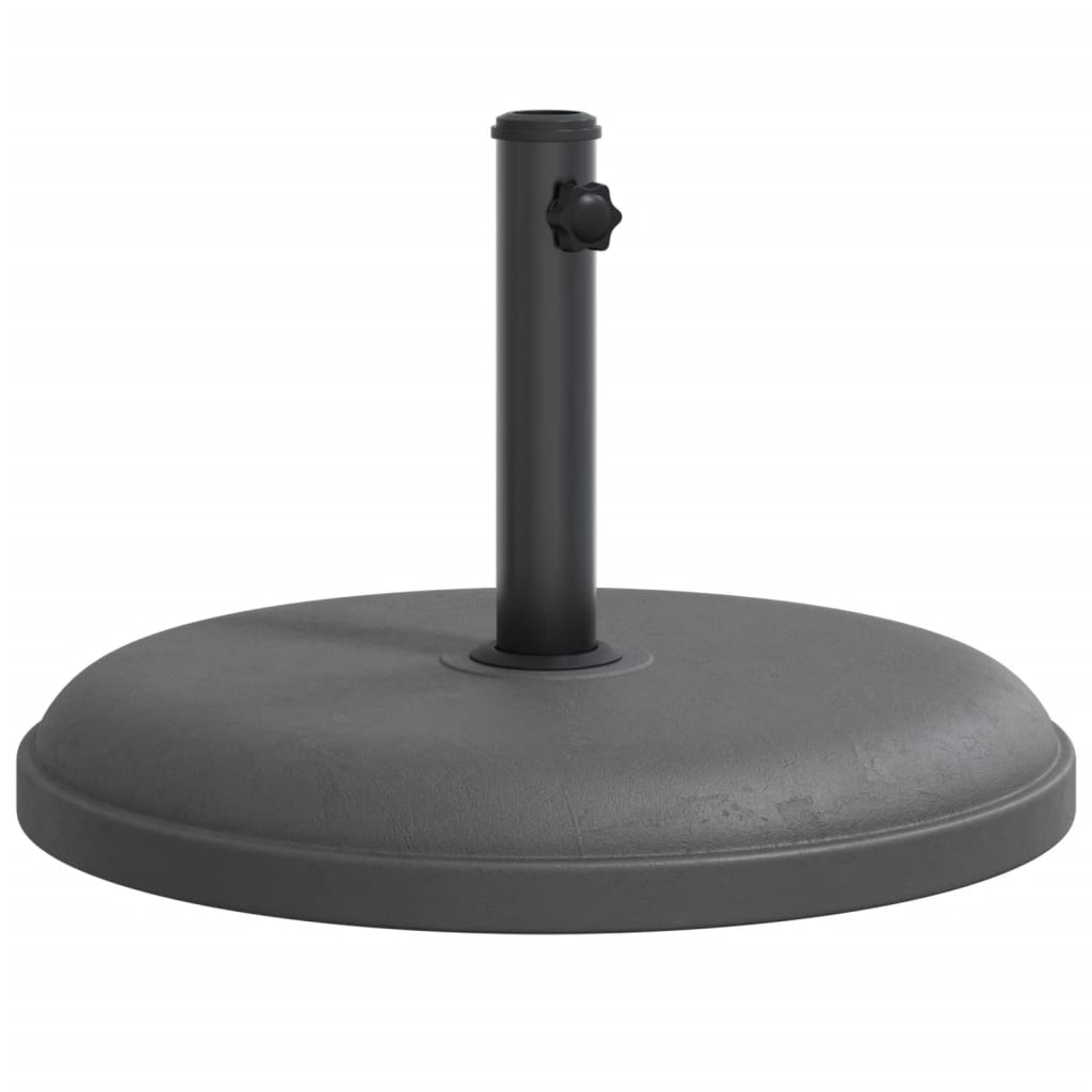 vidaXL Base de parasol pour mâts Ø32/35/38 mm 25 kg rond