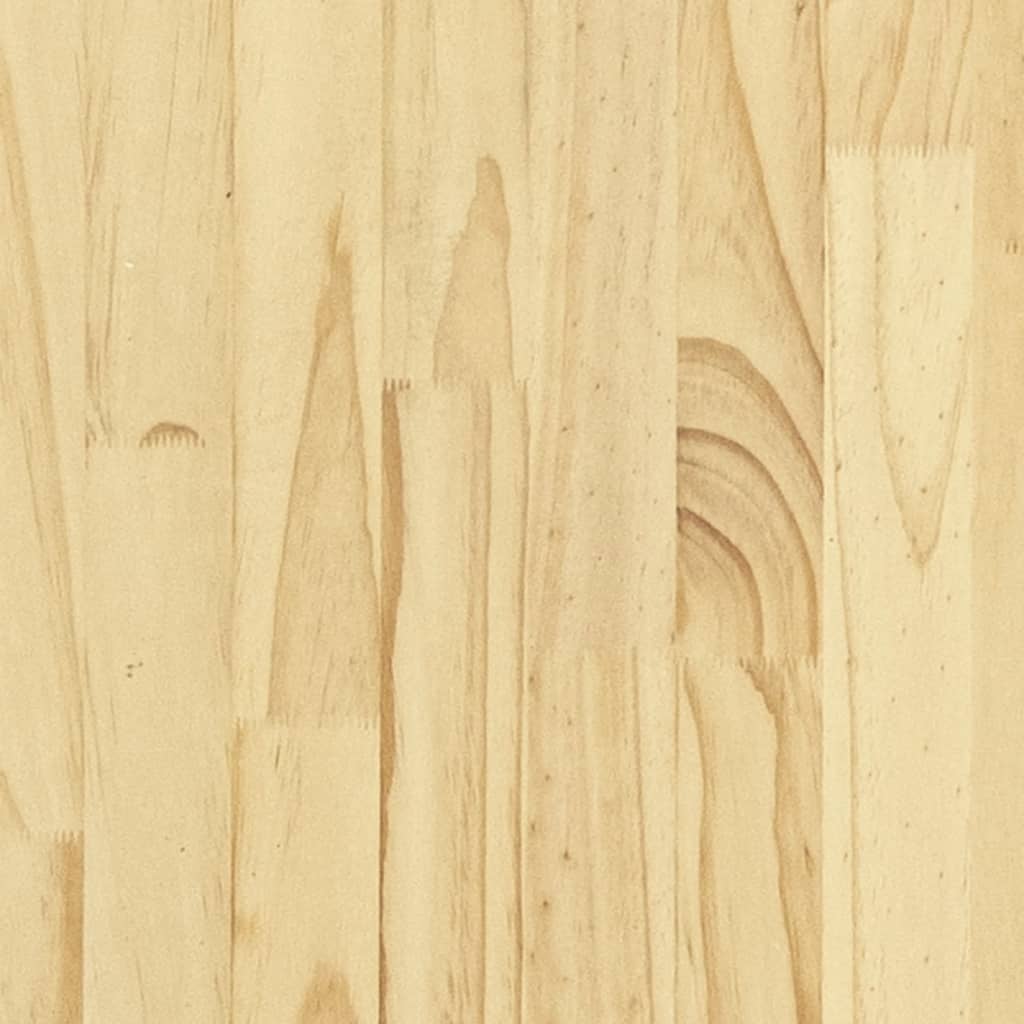 vidaXL Cadre de lit bois de pin massif 120x200 cm