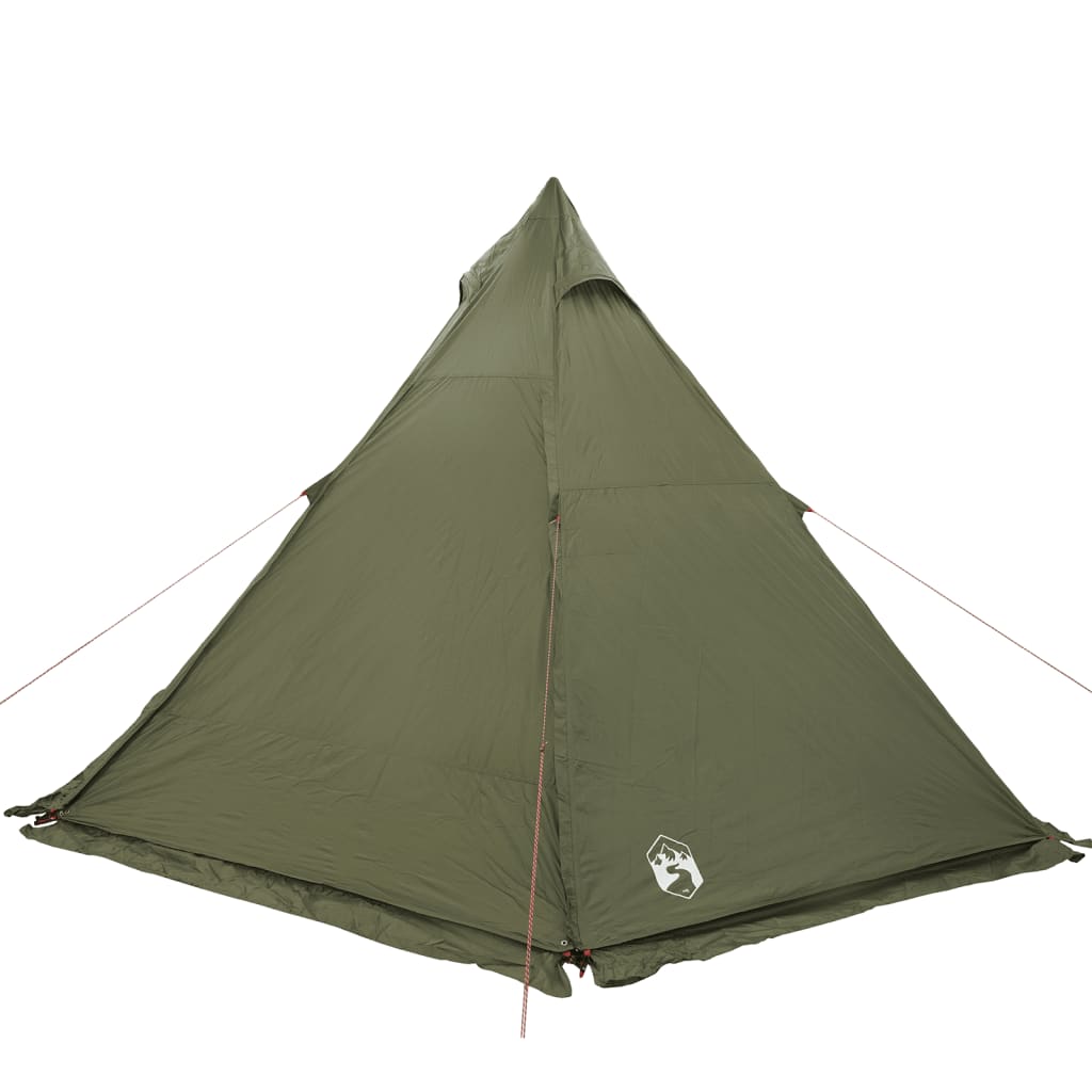 vidaXL Tente familiale tipi 6 personnes vert olive imperméable