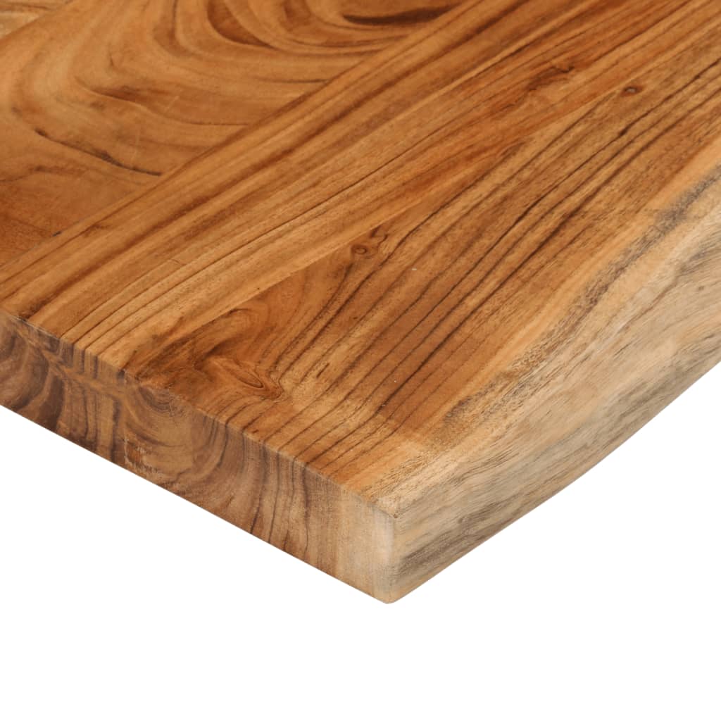 vidaXL Dessus de table 110x40x3,8 cm rectangulaire bois massif acacia