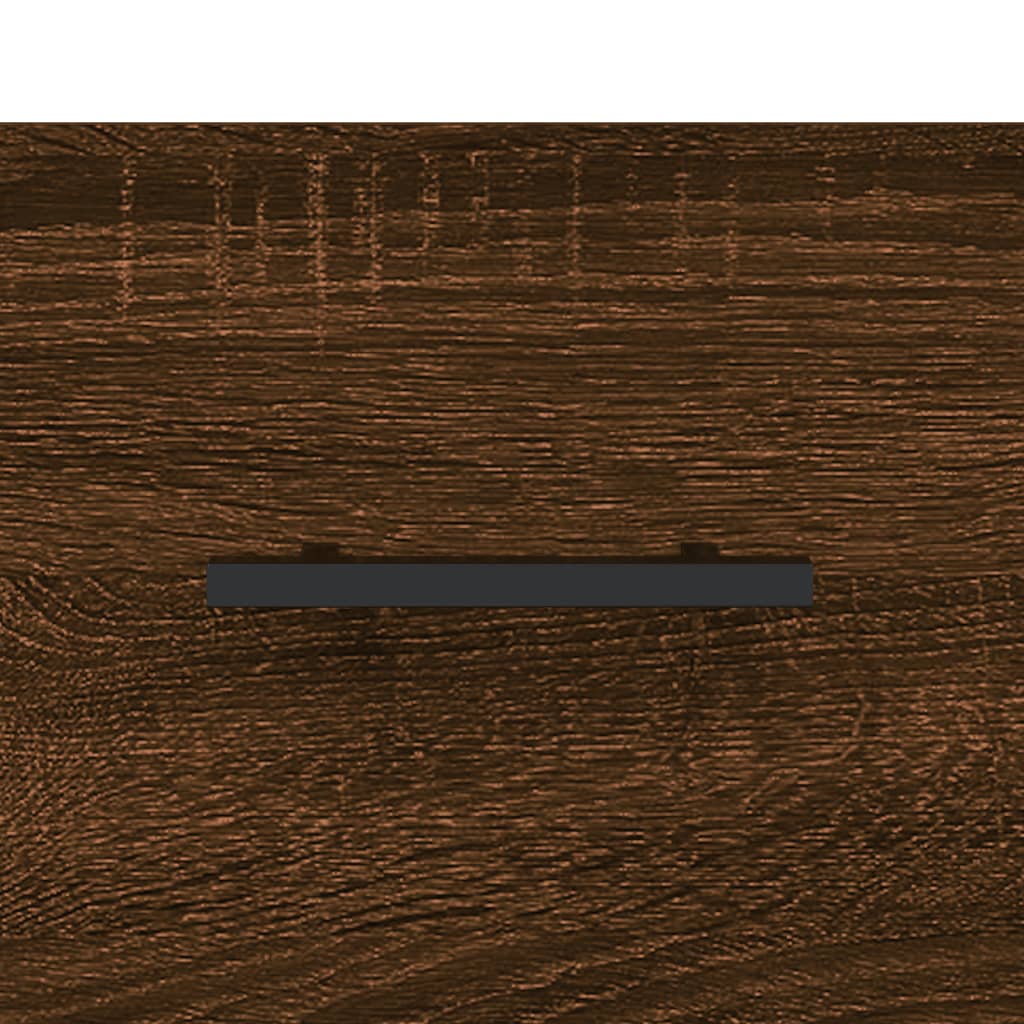 vidaXL Buffet chêne marron 69,5x34x90 cm bois d'ingénierie