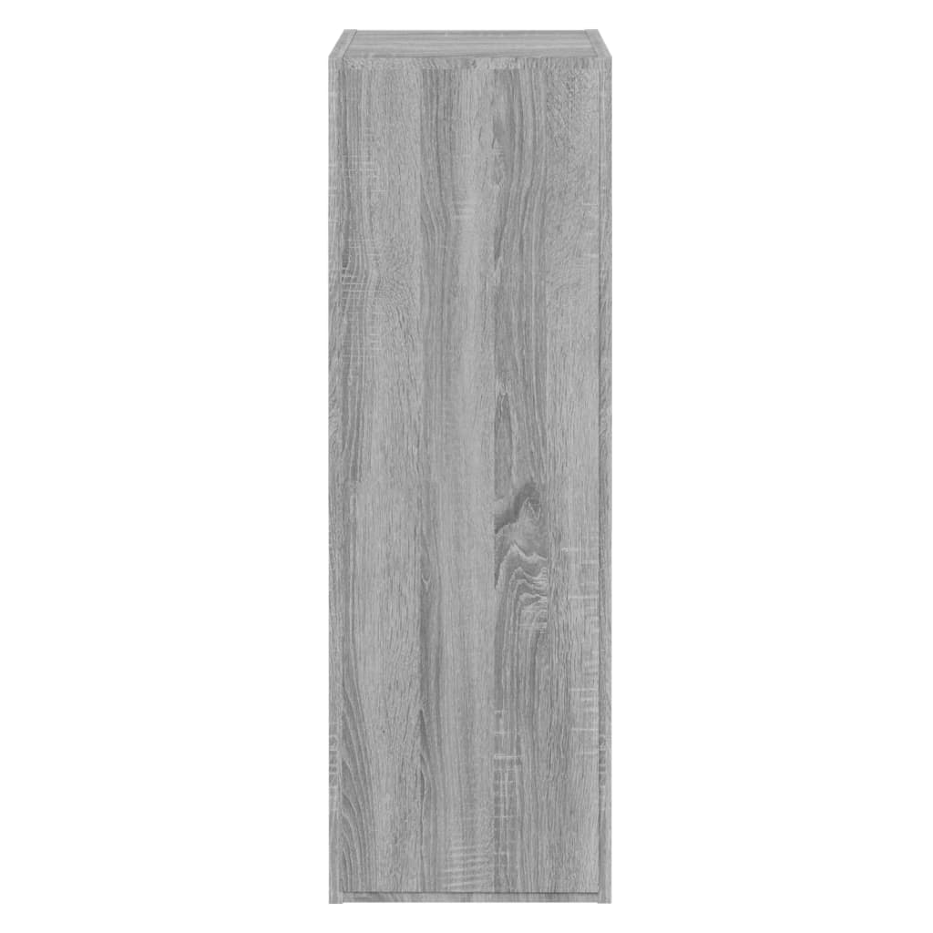 vidaXL Meubles TV Sonoma gris 30,5x30x90 cm Bois d'ingénierie