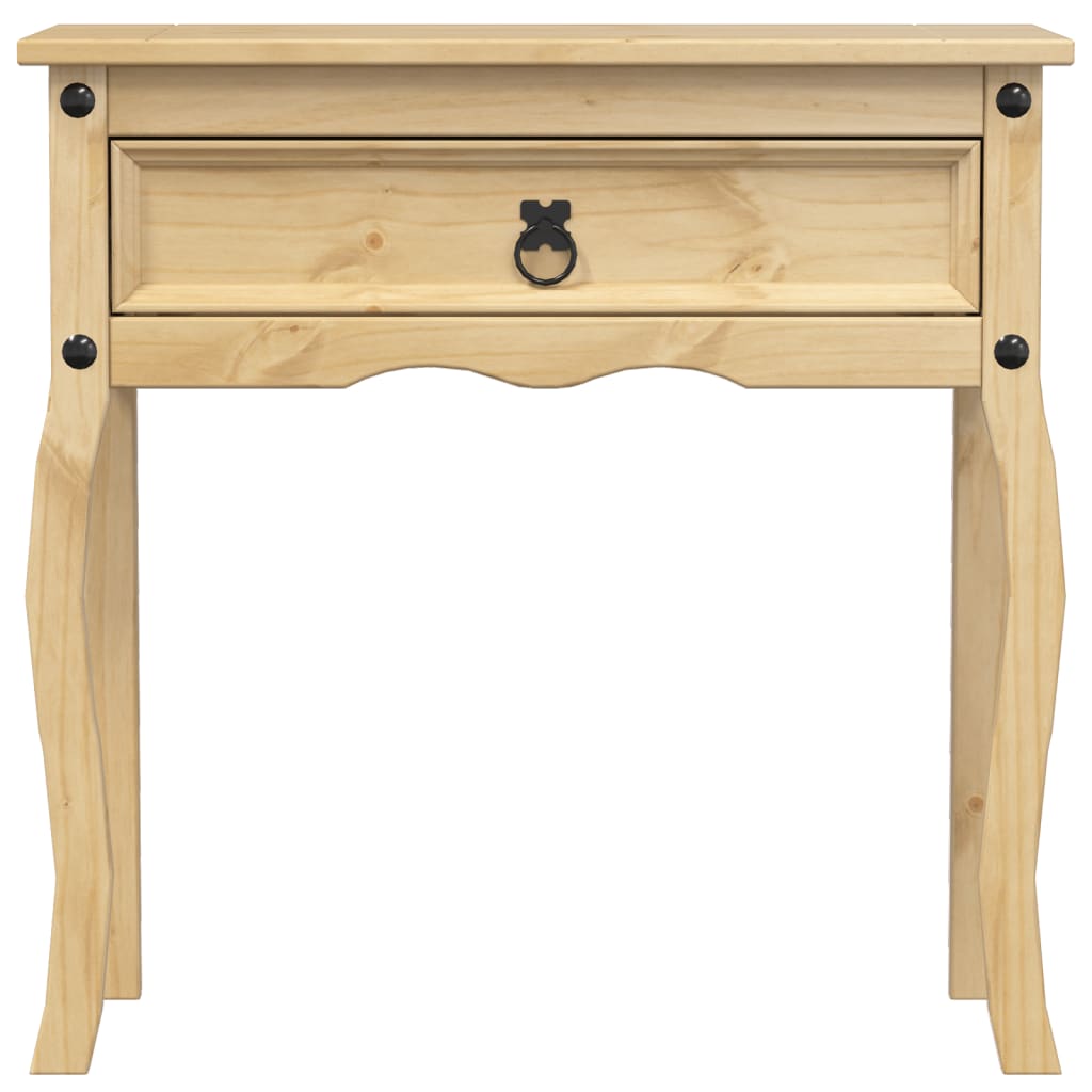 vidaXL Table console Corona 73x35x73 cm bois de pin massif