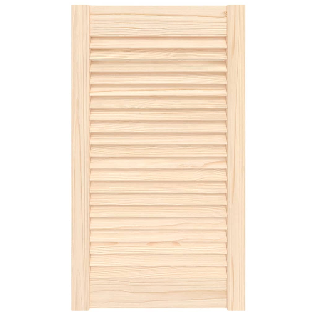 vidaXL Porte d'armoire à persiennes 69x39,4 cm bois de pin massif