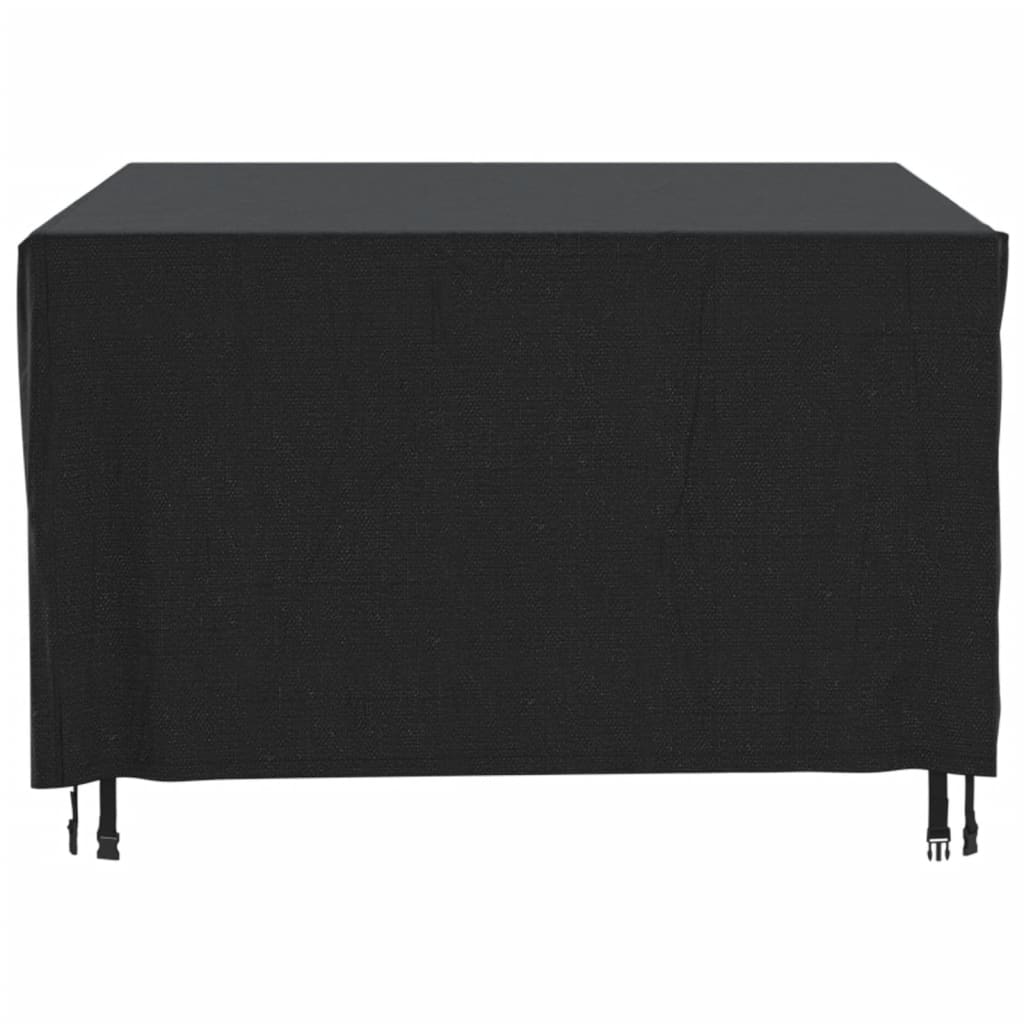 vidaXL Housse de salon de jardin noir 225x143x90 cm imperméable 420D