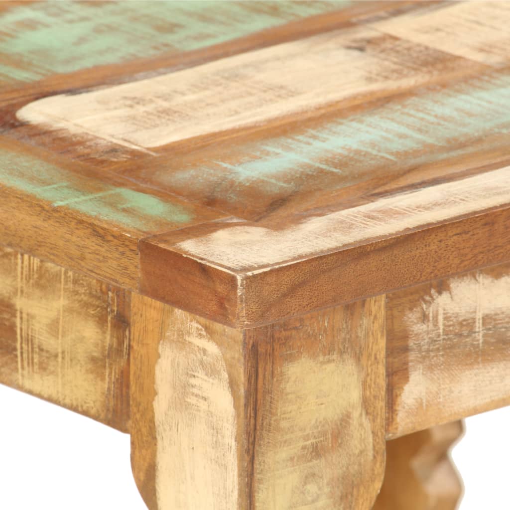 vidaXL Table basse 40x40x40 cm Bois de récupération solide