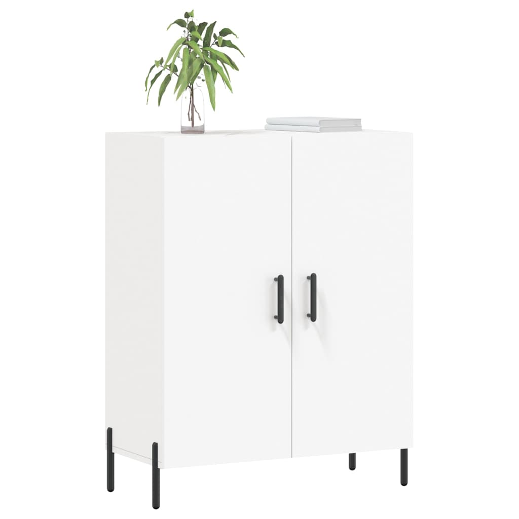 vidaXL Buffet blanc 69,5x34x90 cm bois d'ingénierie