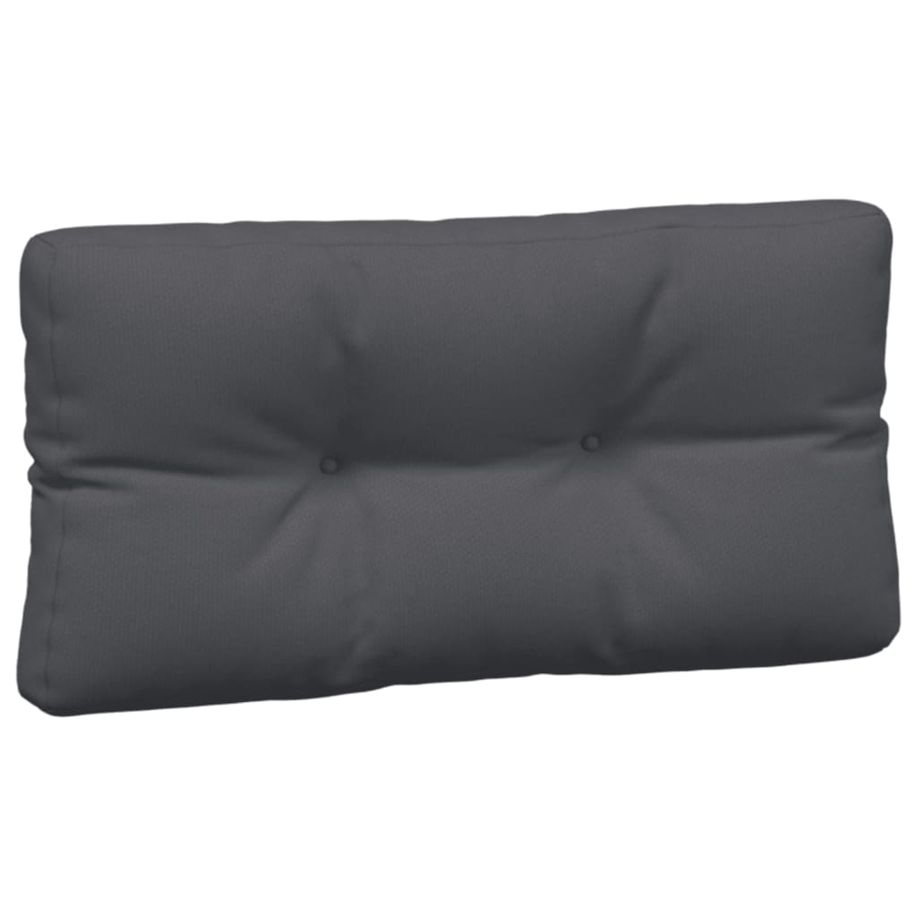 vidaXL Coussins de palette lot de 5 anthracite tissu