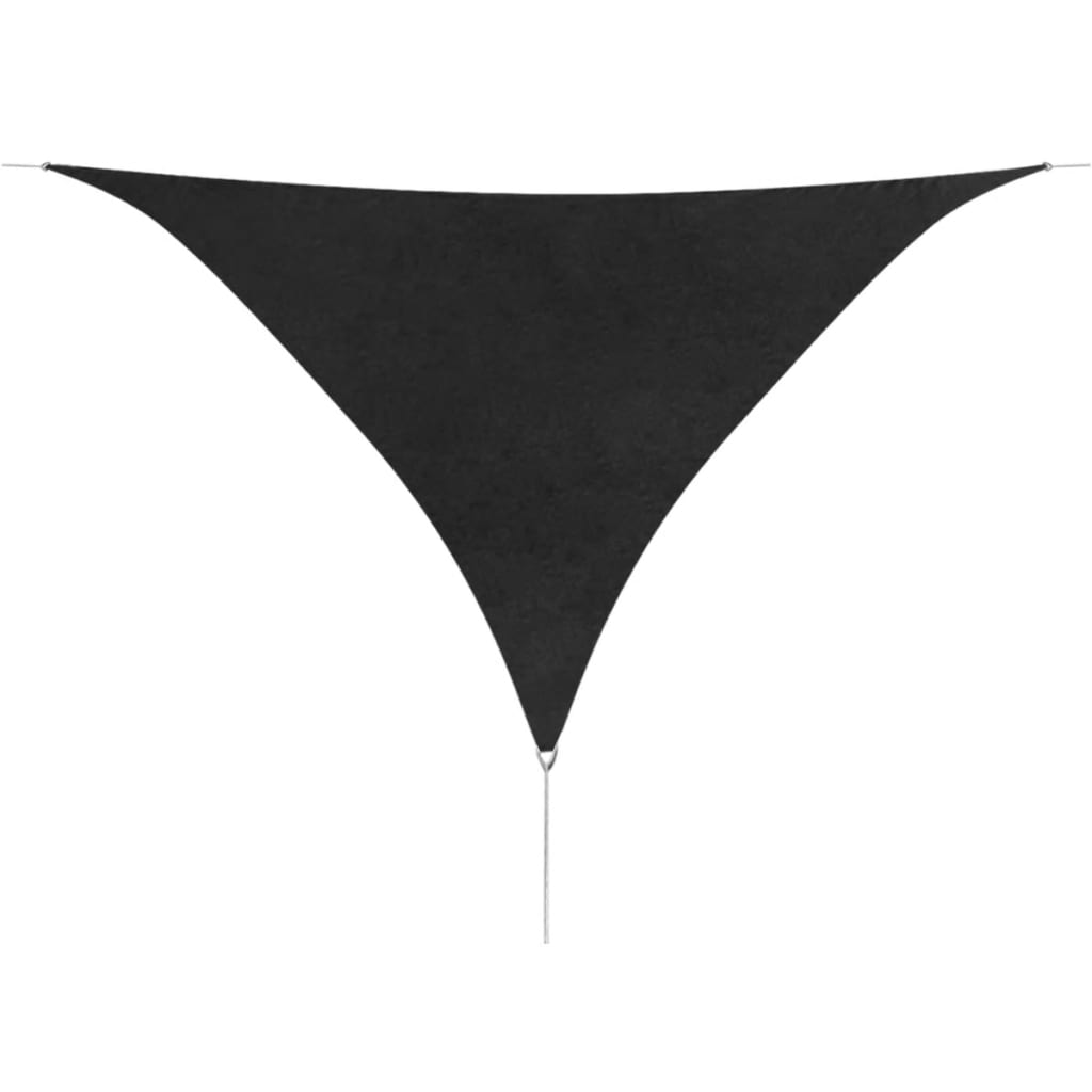 vidaXL Voile de parasol tissu oxford triangulaire 5x5x5 m anthracite