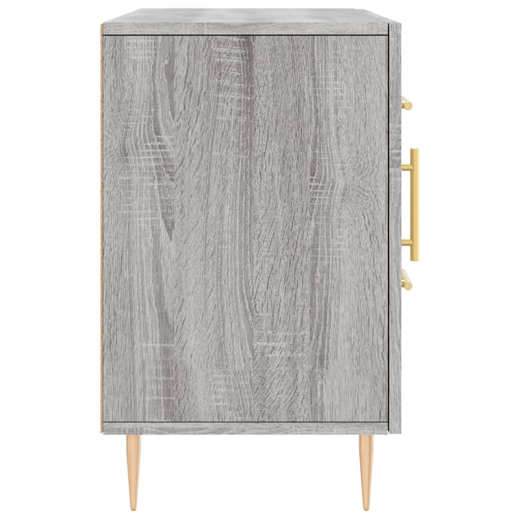 vidaXL Buffet sonoma gris 100x36x60 cm bois d'ingénierie