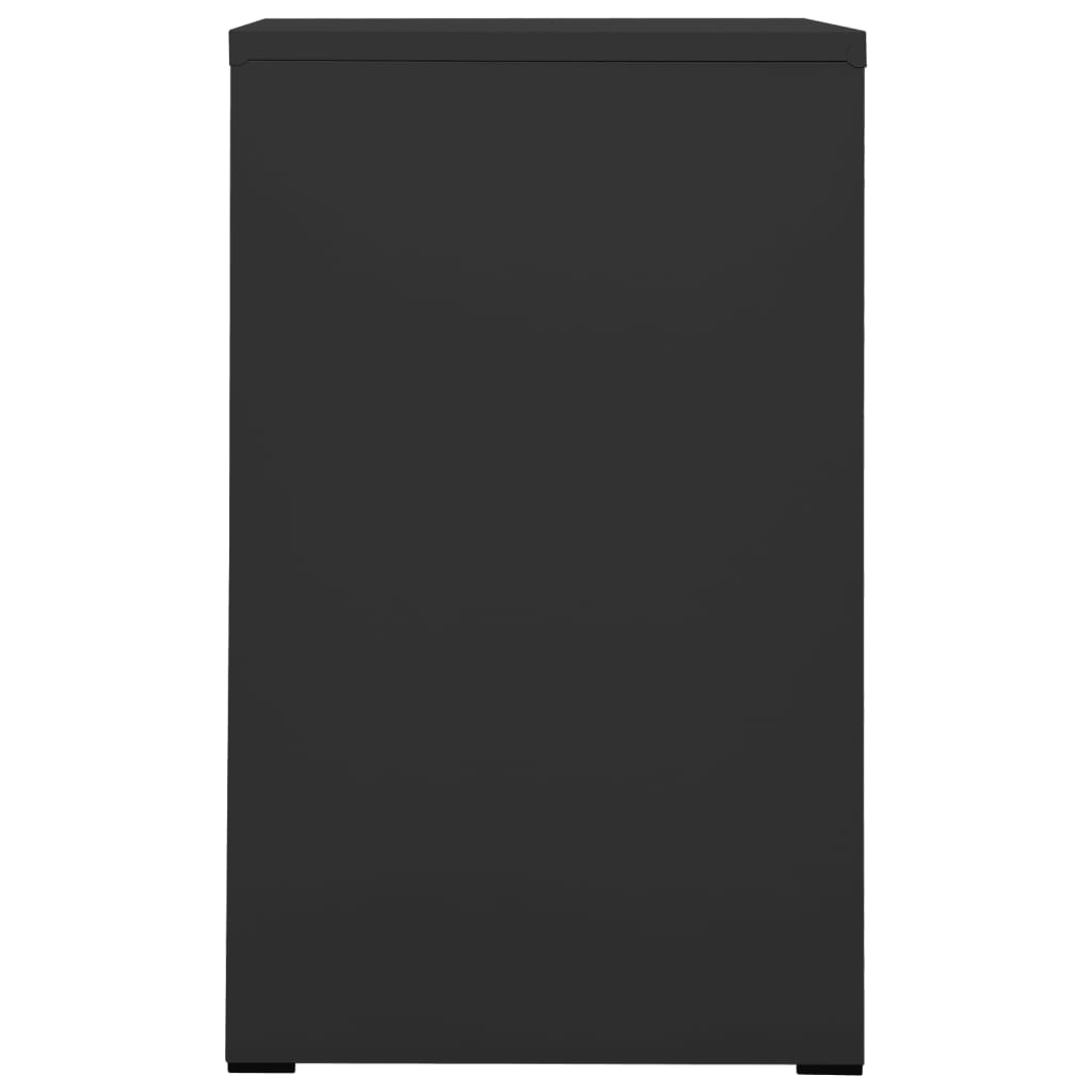 vidaXL Classeur Anthracite 46x62x102,5 cm Acier