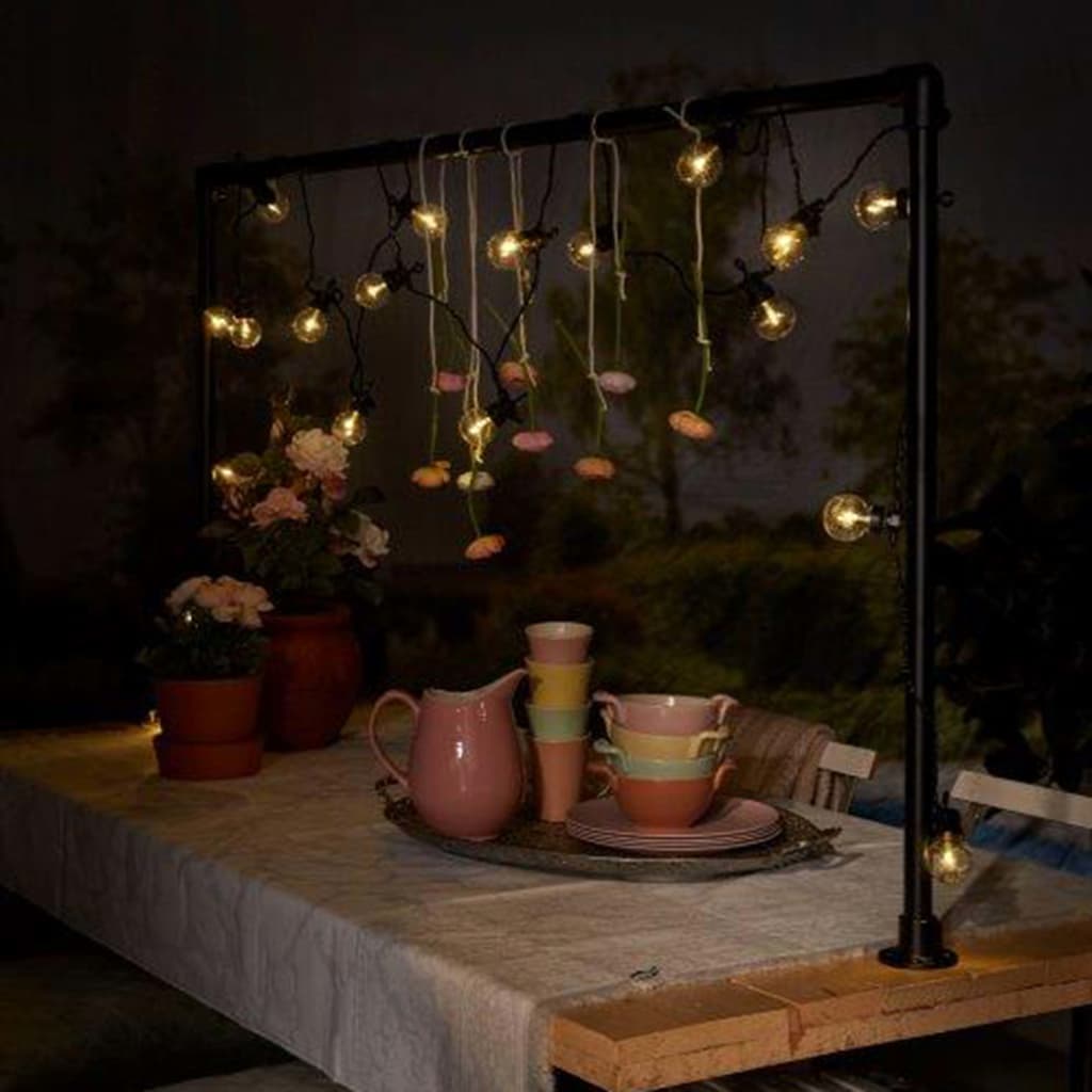 Luxform Ensemble de guirlandes lumineuses de jardin avec 20 LED Fiji