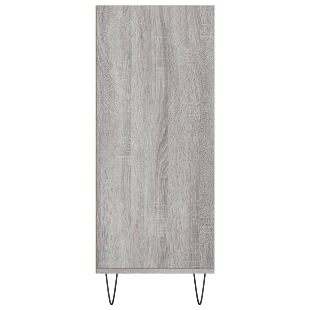 vidaXL Buffet haut sonoma gris 57x35x90 cm bois d'ingénierie