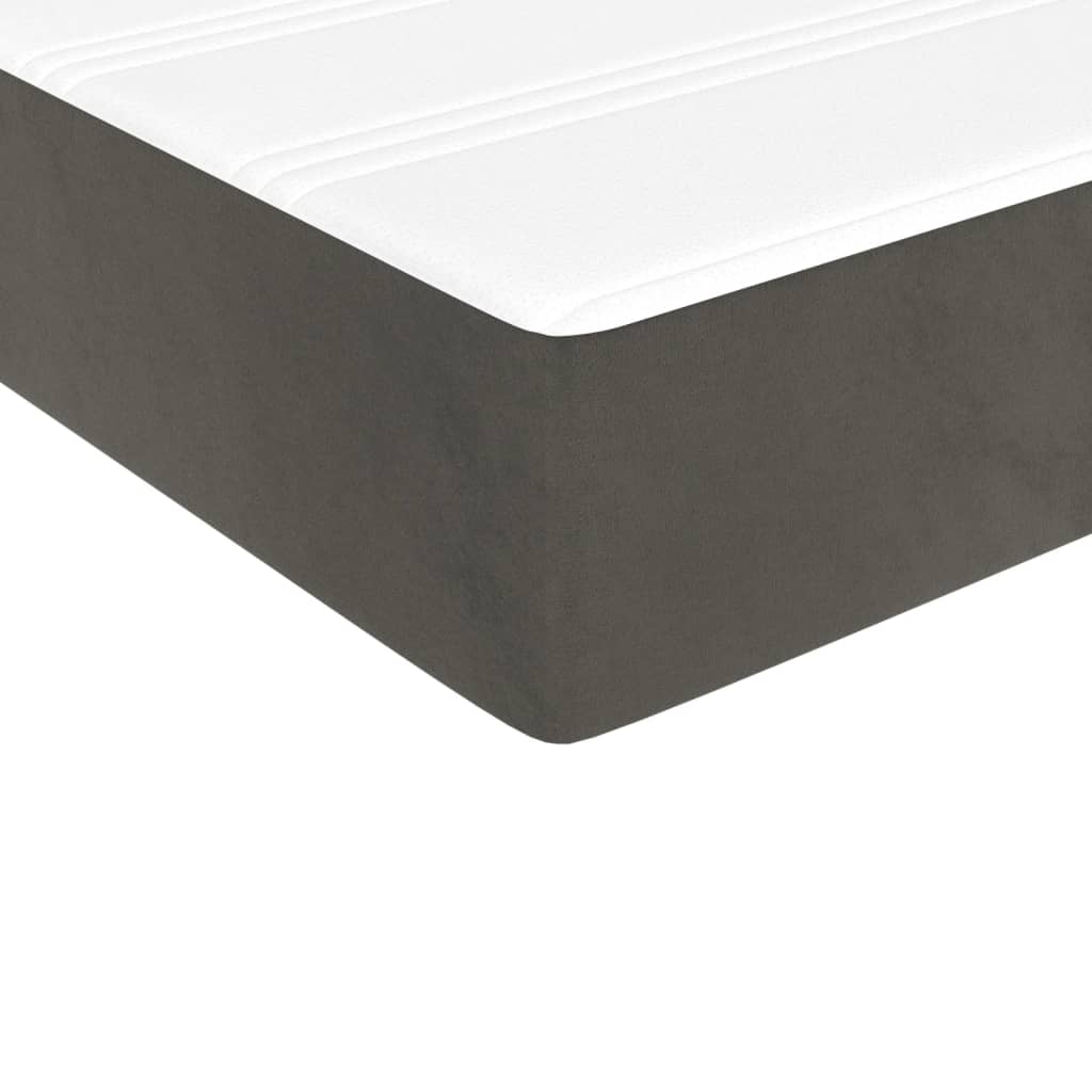 vidaXL Matelas à ressorts ensachés pour enfants 80x160 cm velours