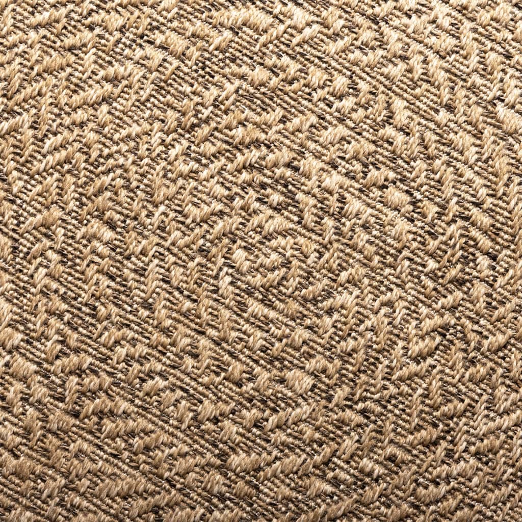 vidaXL Tapis 200x290 cm aspect jute intérieur et extérieur