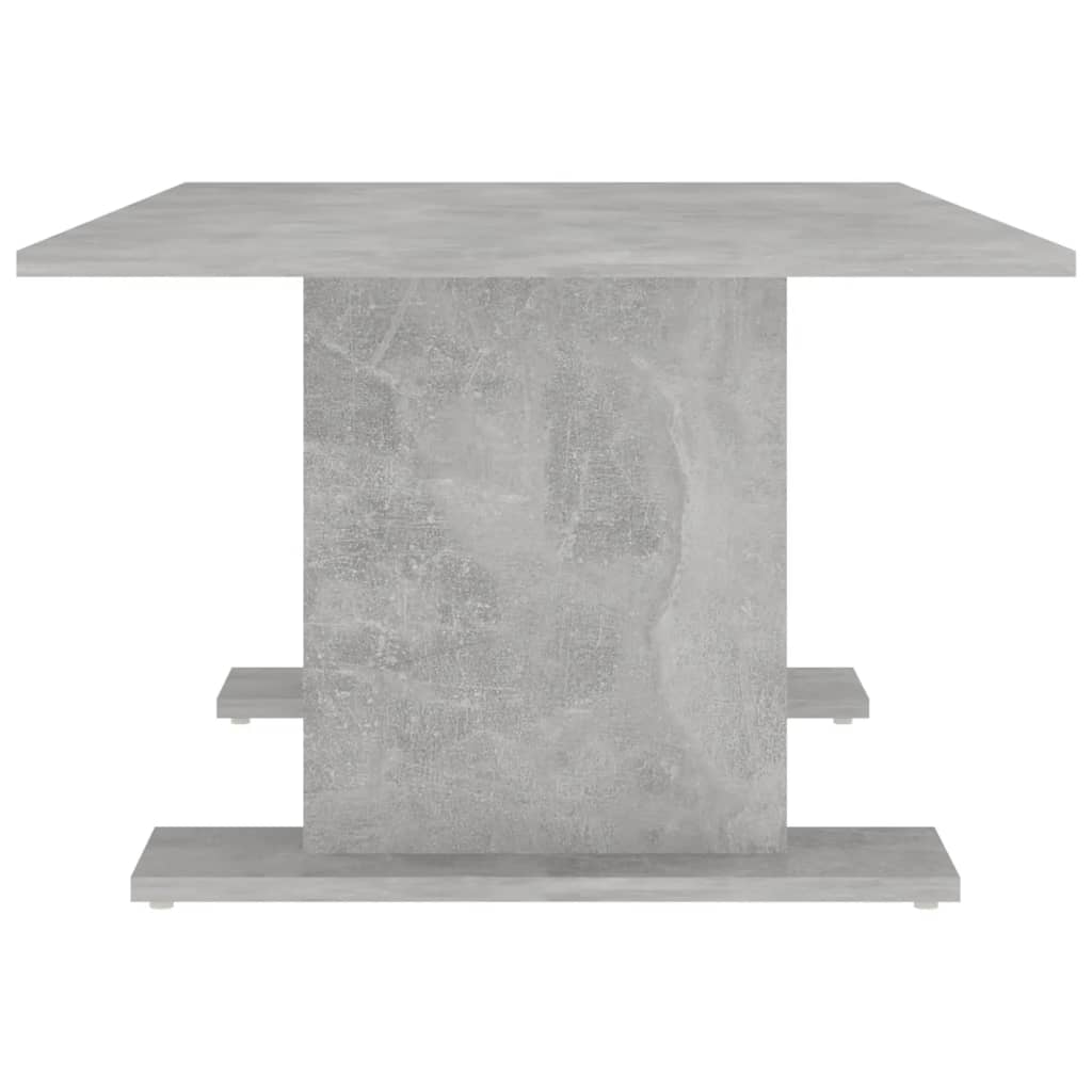vidaXL Table basse Gris béton 103,5x60x40 cm Aggloméré