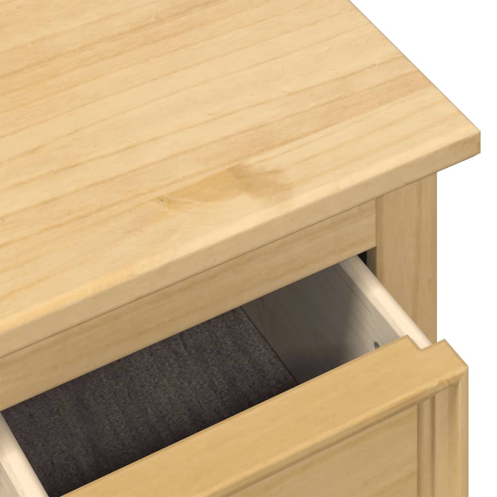 vidaXL Boîte de rangement Corona 90x78x45 cm bois de pin massif