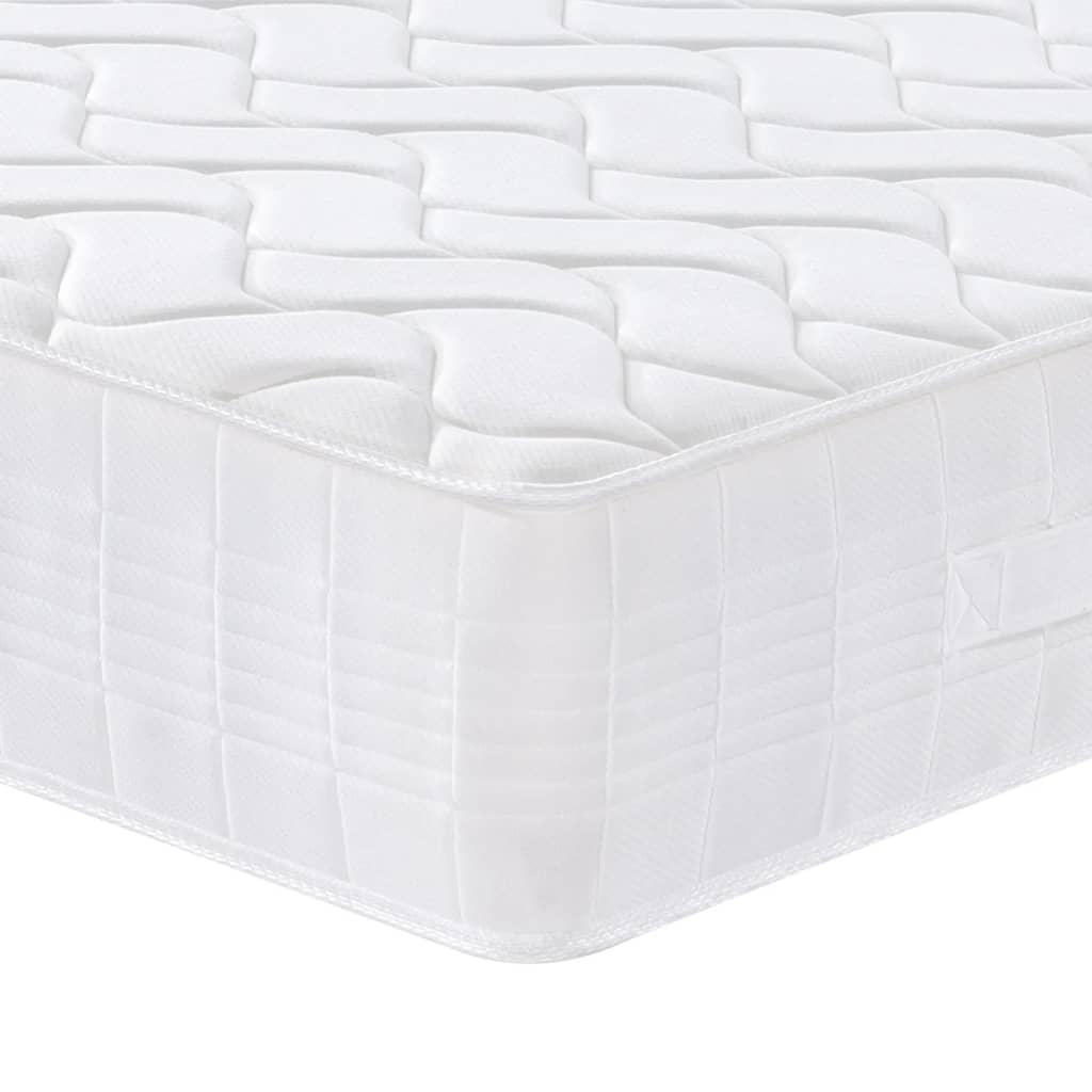 vidaXL Matelas à ressorts ensachés dureté moyenne 140x190 cm