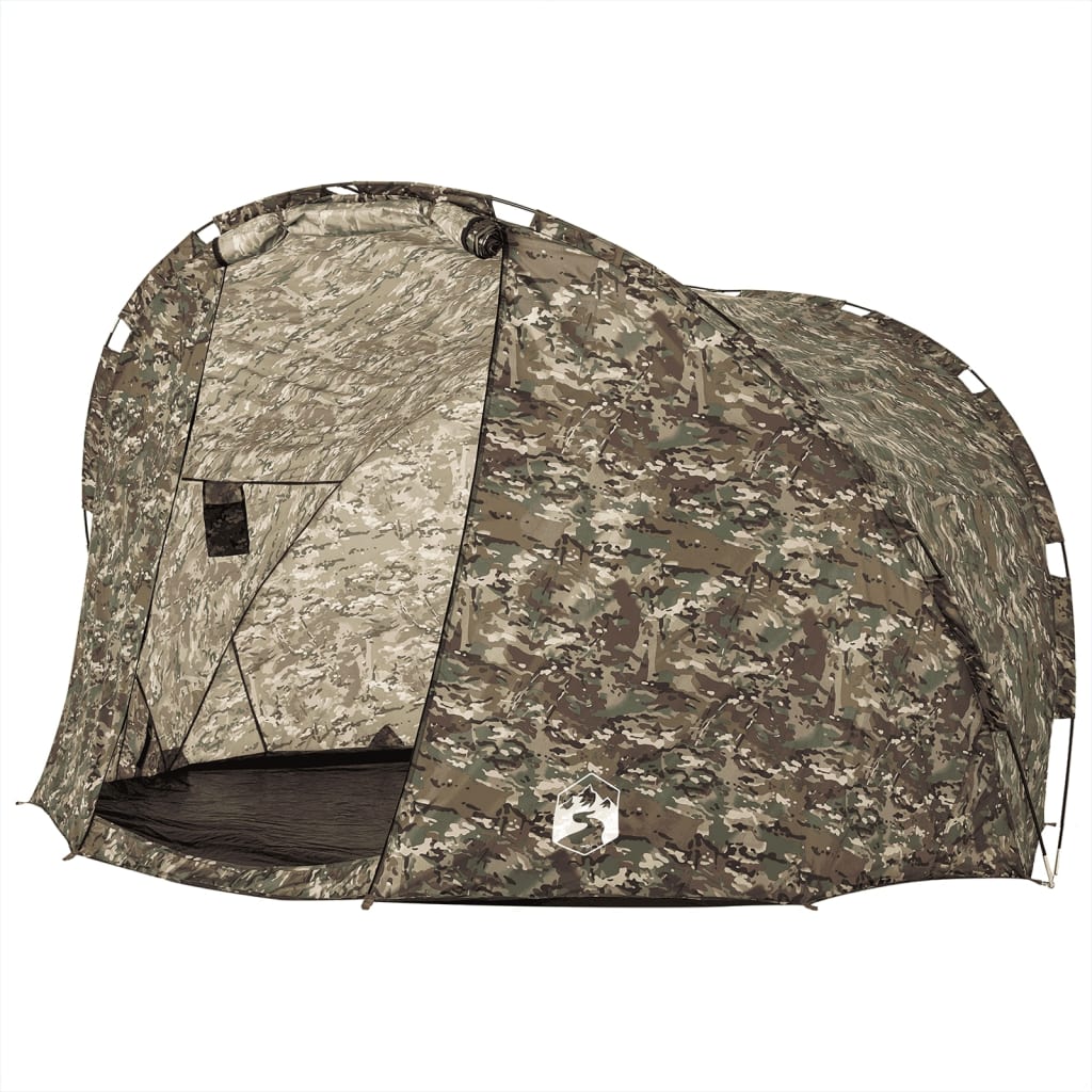 vidaXL Tente de pêche 5 personnes camouflage imperméable