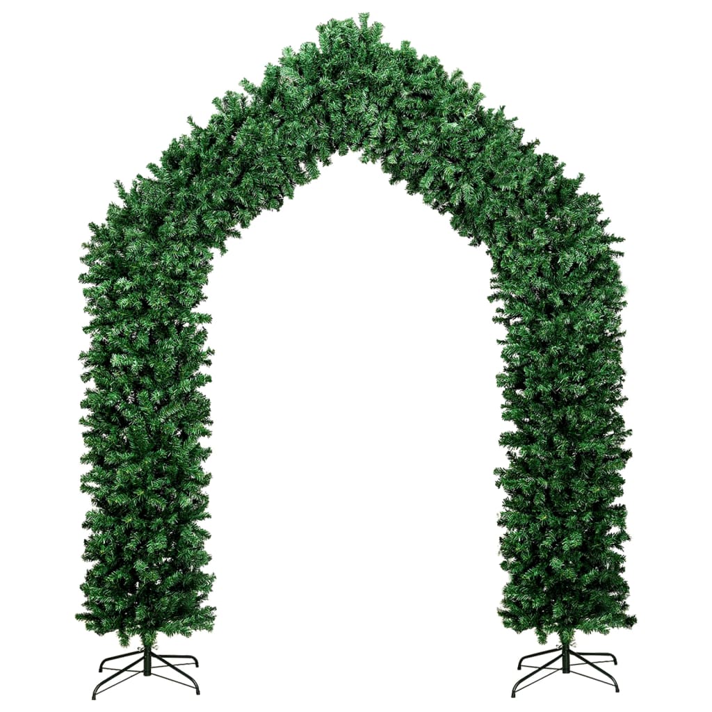 vidaXL Arche d'arbre de Noël Vert 270 cm