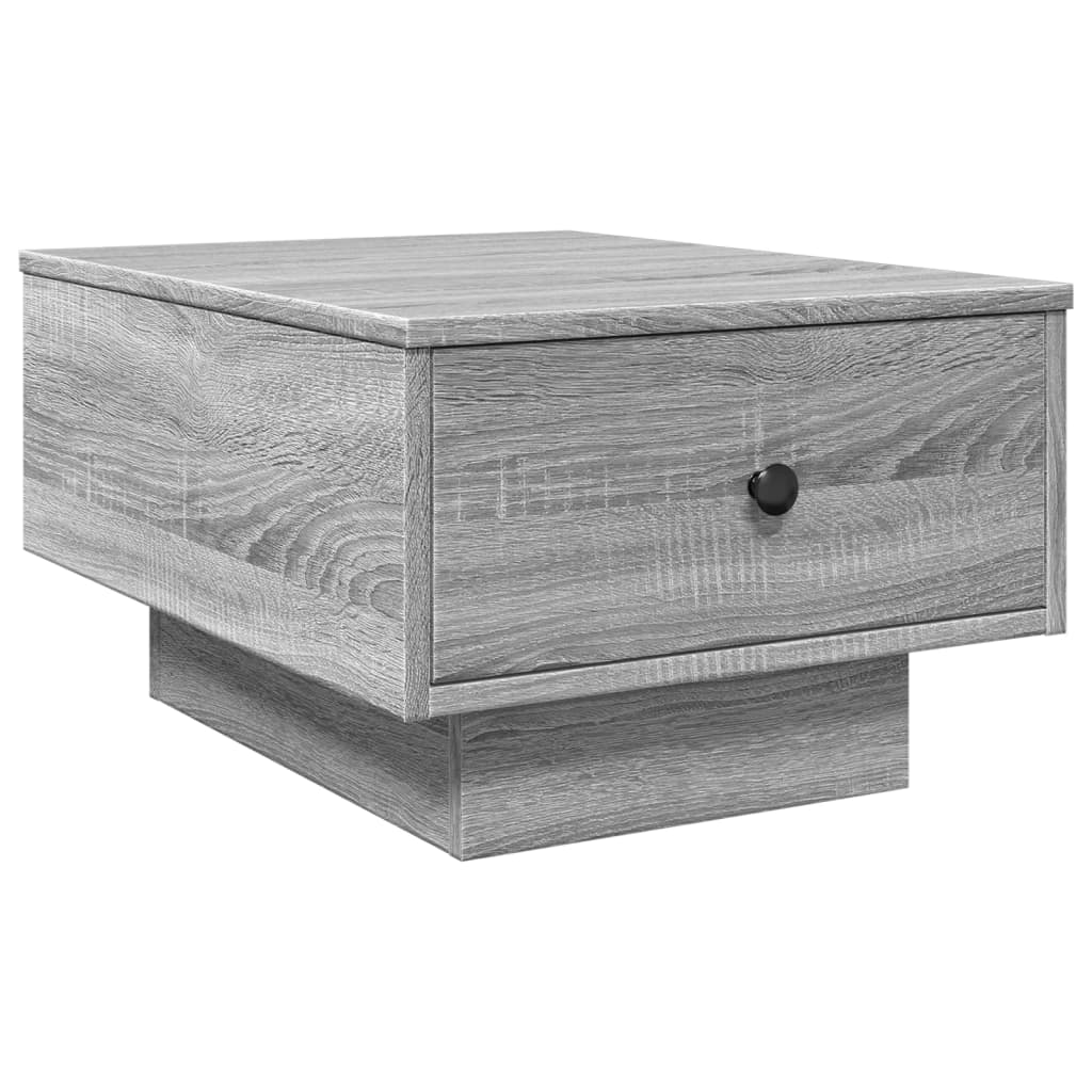 vidaXL Table basse sonoma gris 60x45x31 cm bois d'ingénierie