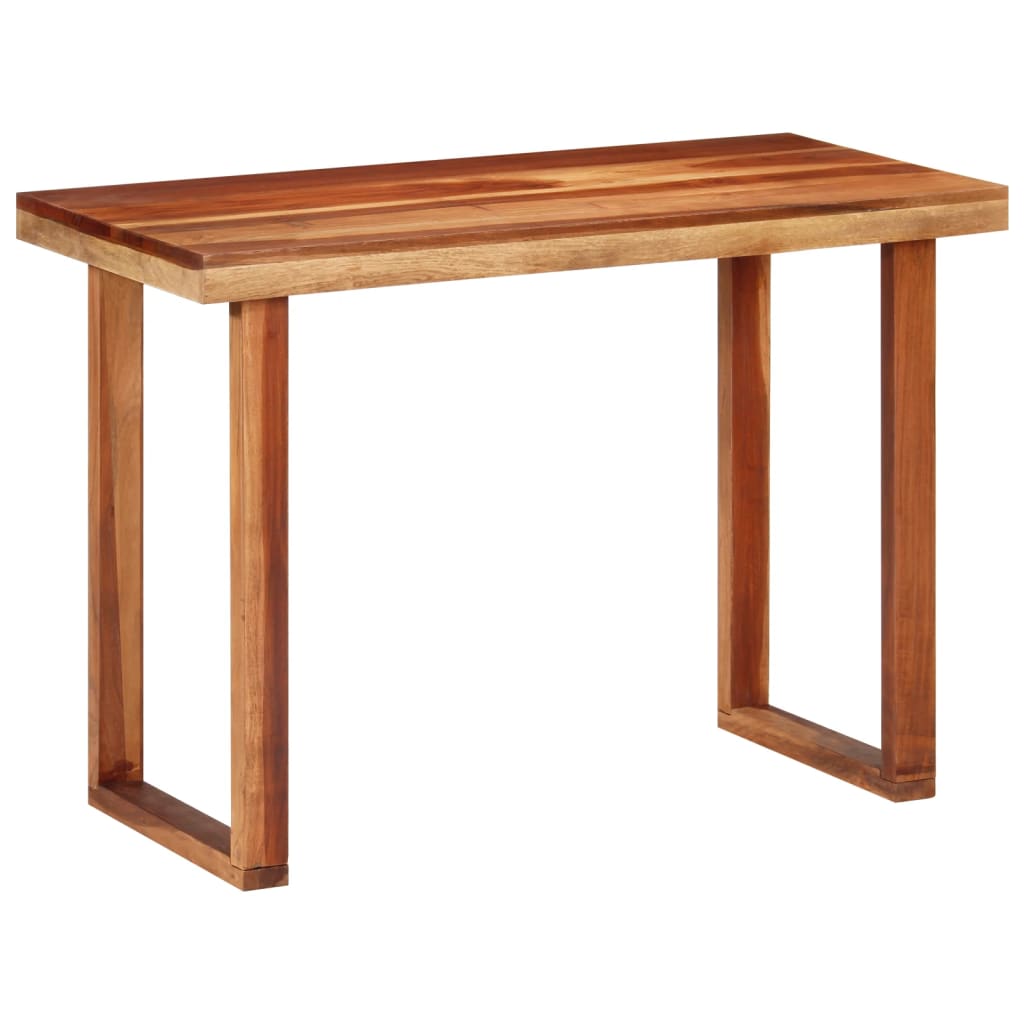 vidaXL Table à dîner 110x50x76 cm Bois d'acacia solide