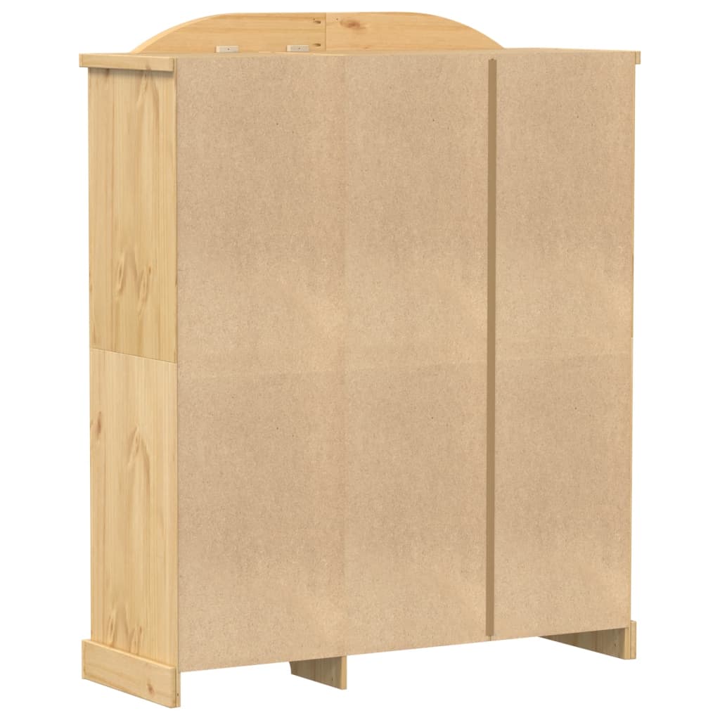 vidaXL Garde-robe Corona 151,5x52x186 cm bois de pin massif