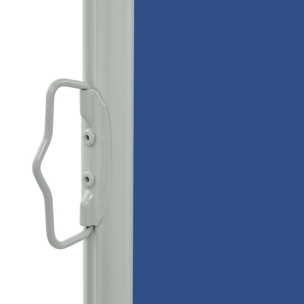 vidaXL Auvent latéral rétractable de patio 160x300 cm Bleu