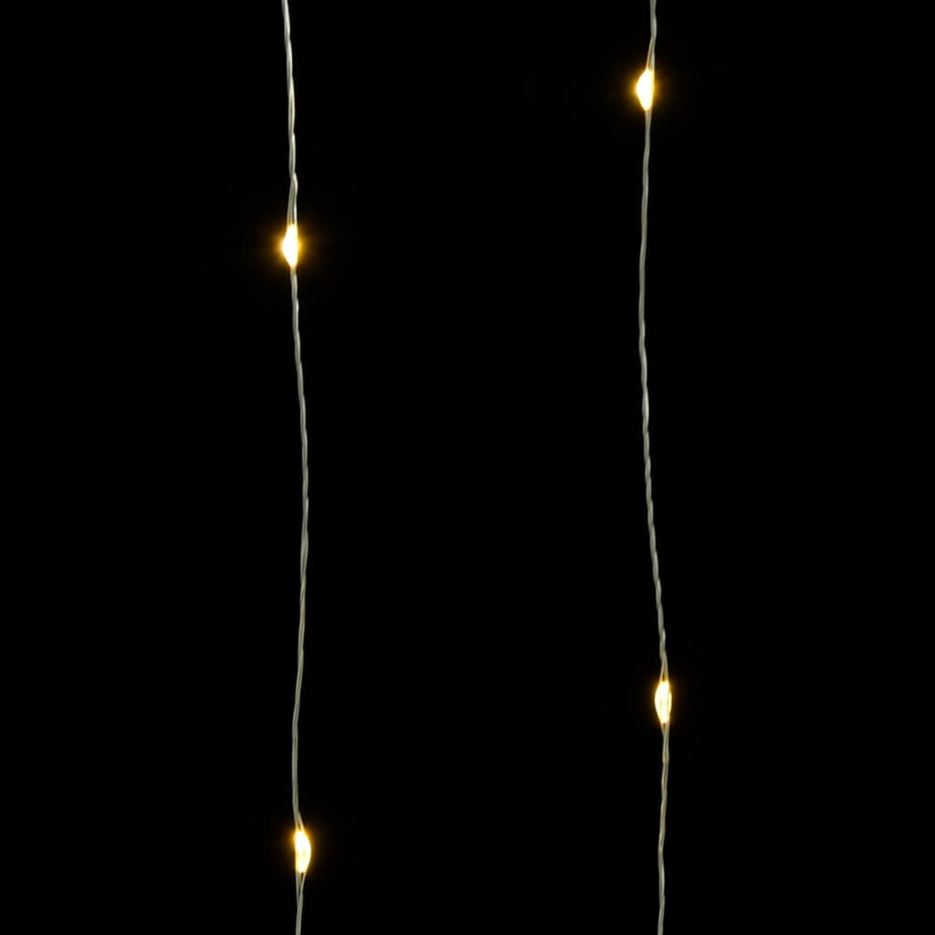 vidaXL Guirlande lumineuse avec 300 LED Blanc chaud 30 m