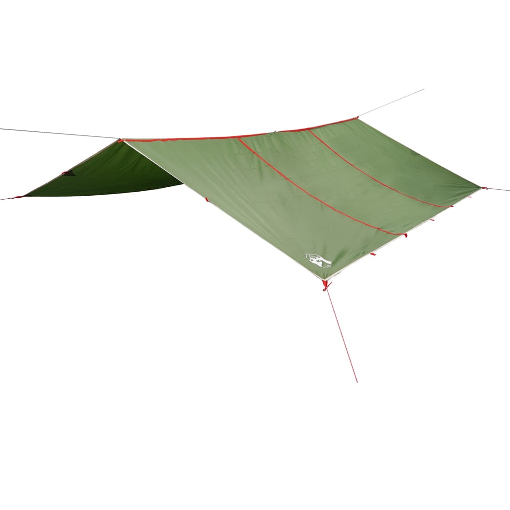 vidaXL Bâche de camping vert 420x440 cm imperméable