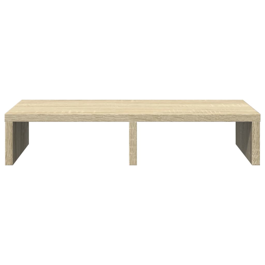 vidaXL Support de moniteur chêne sonoma 50x27x10 cm bois d'ingénierie