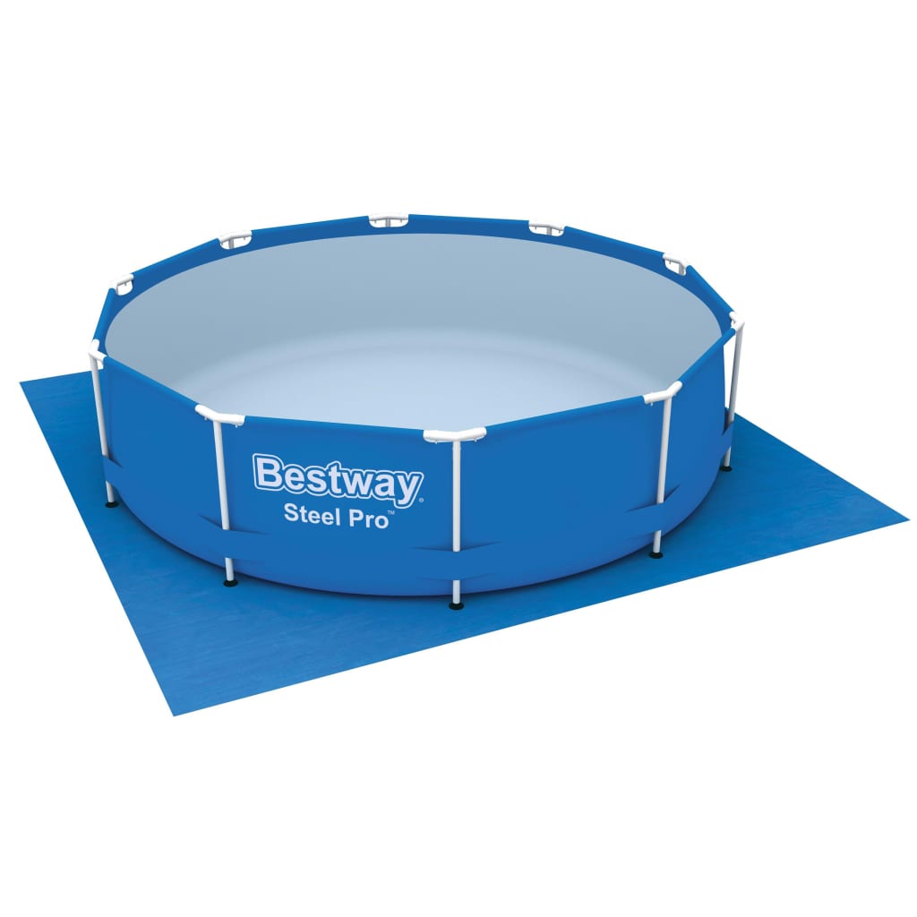 Bestway Tapis de sol pour piscine Flowclear 335x335 cm