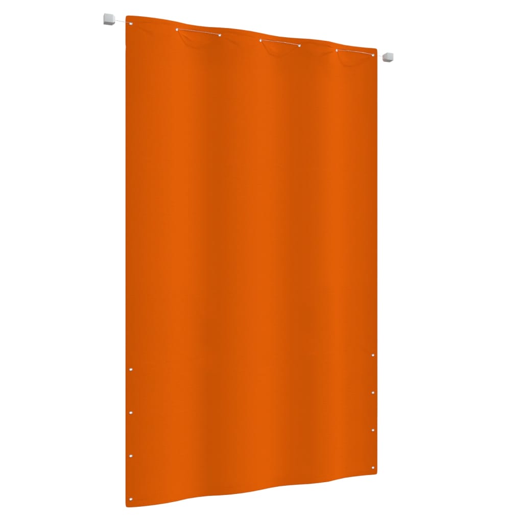 vidaXL Écran de balcon Orange 140x240 cm Tissu Oxford
