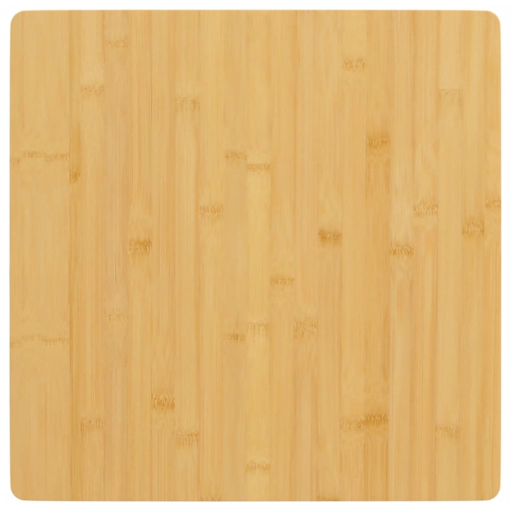 vidaXL Dessus de table 40x40x1,5 cm bambou