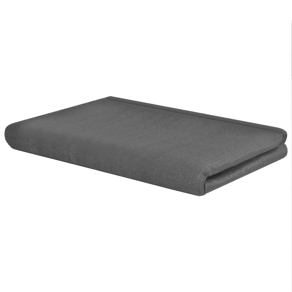 vidaXL Tapis de tente 300 x 600 cm Anthracite