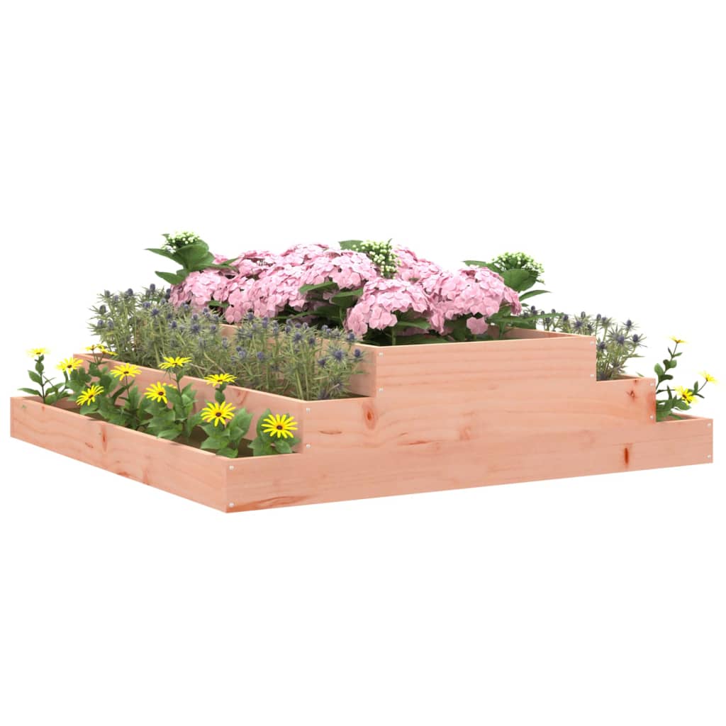 vidaXL Jardinière 110x110x27 cm Bois de douglas massif