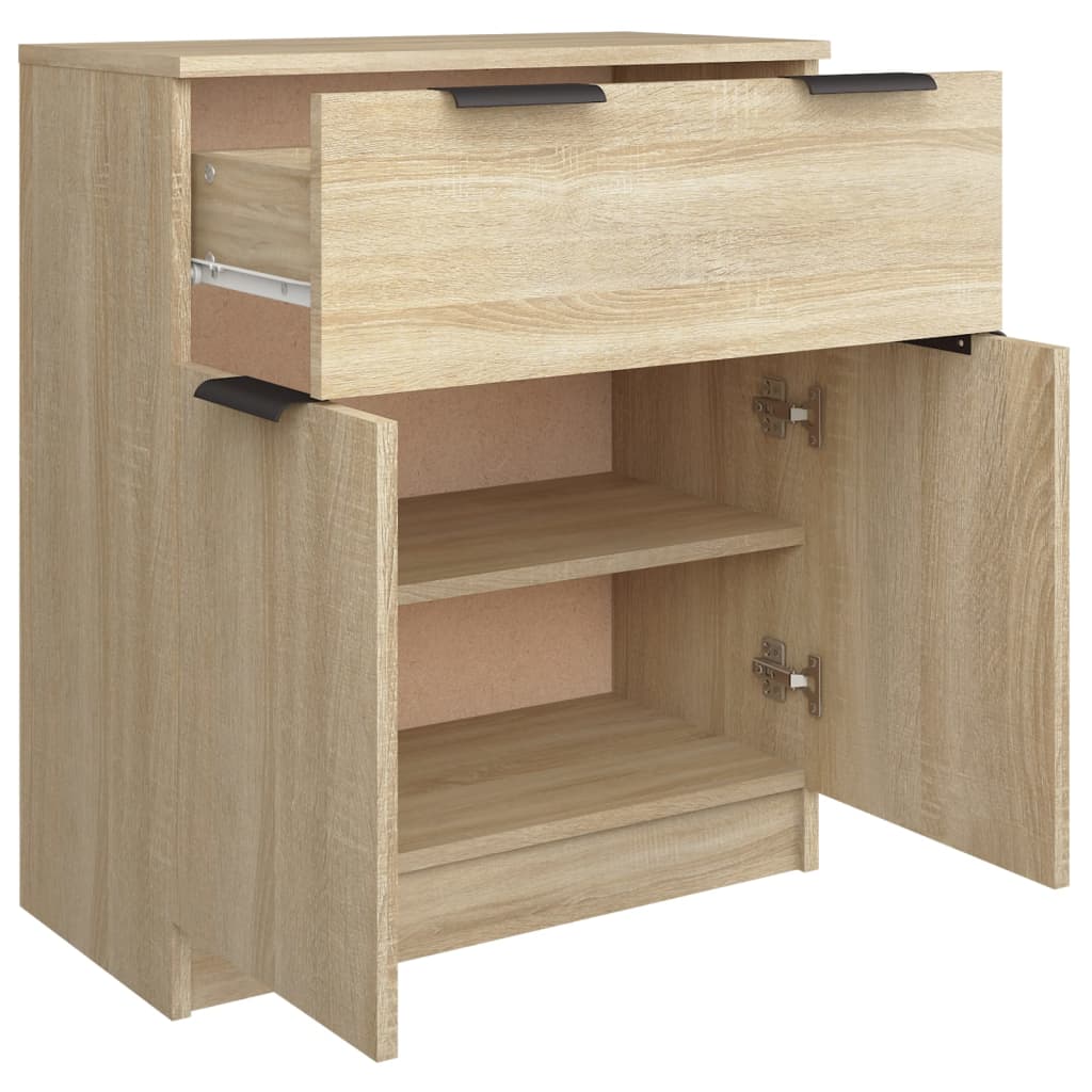 vidaXL Buffet Chêne sonoma 60x30x70 cm Bois d'ingénierie