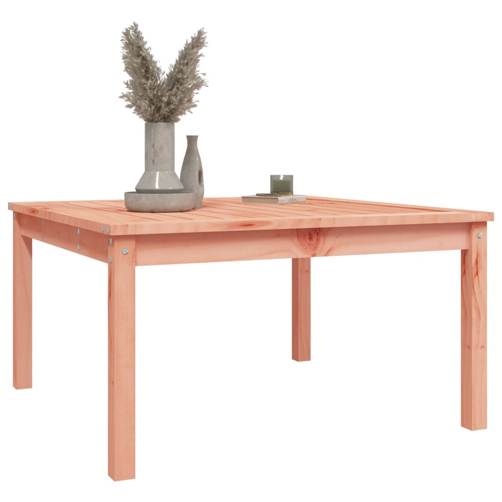 vidaXL Table de jardin 82,5x82,5x45 cm bois massif de douglas