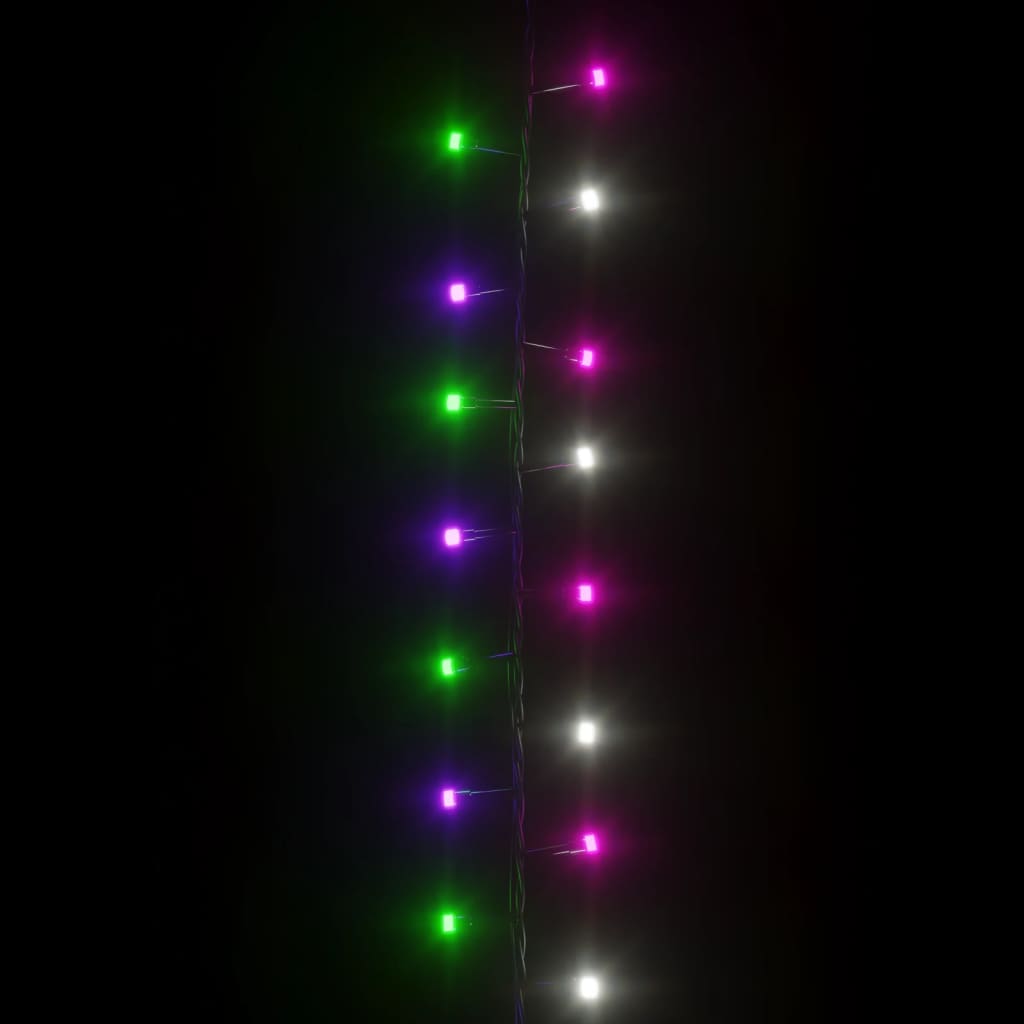 vidaXL Guirlande LED compacte avec 1000 LED Multicolore pastel 25m PVC