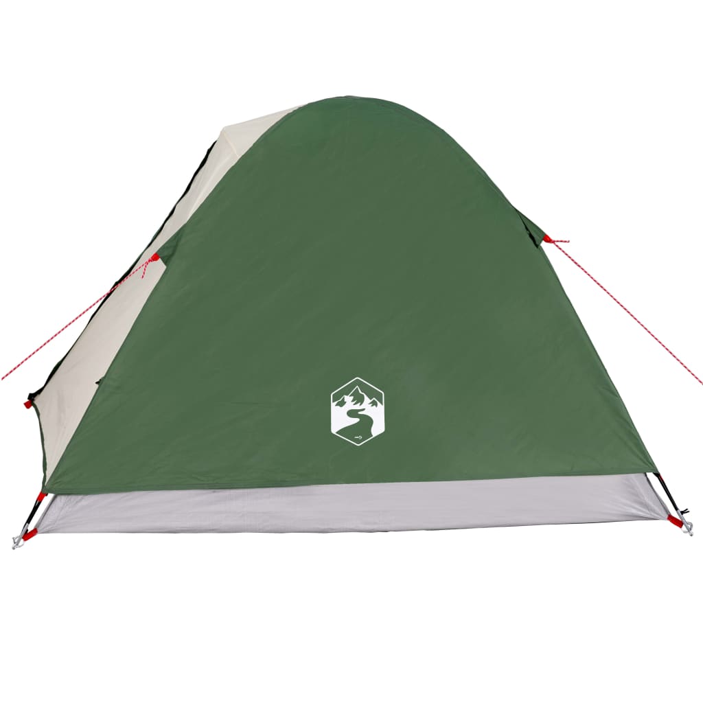 vidaXL Tente de camping 3 personnes vert imperméable