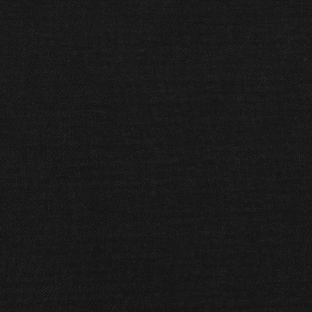 vidaXL Cadre de lit sans matelas noir 140x200 cm tissu