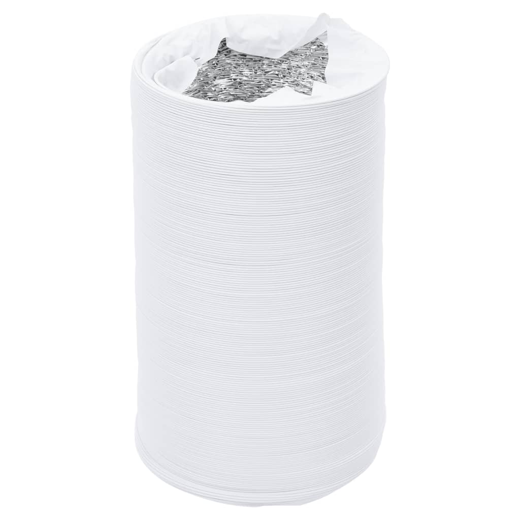 vidaXL Conduit de ventilation aluminium et PVC 6 m Ø15 cm