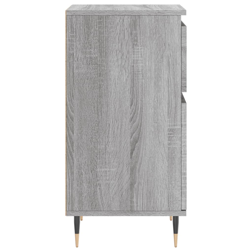 vidaXL Buffet sonoma gris 40x35x70 cm bois d'ingénierie