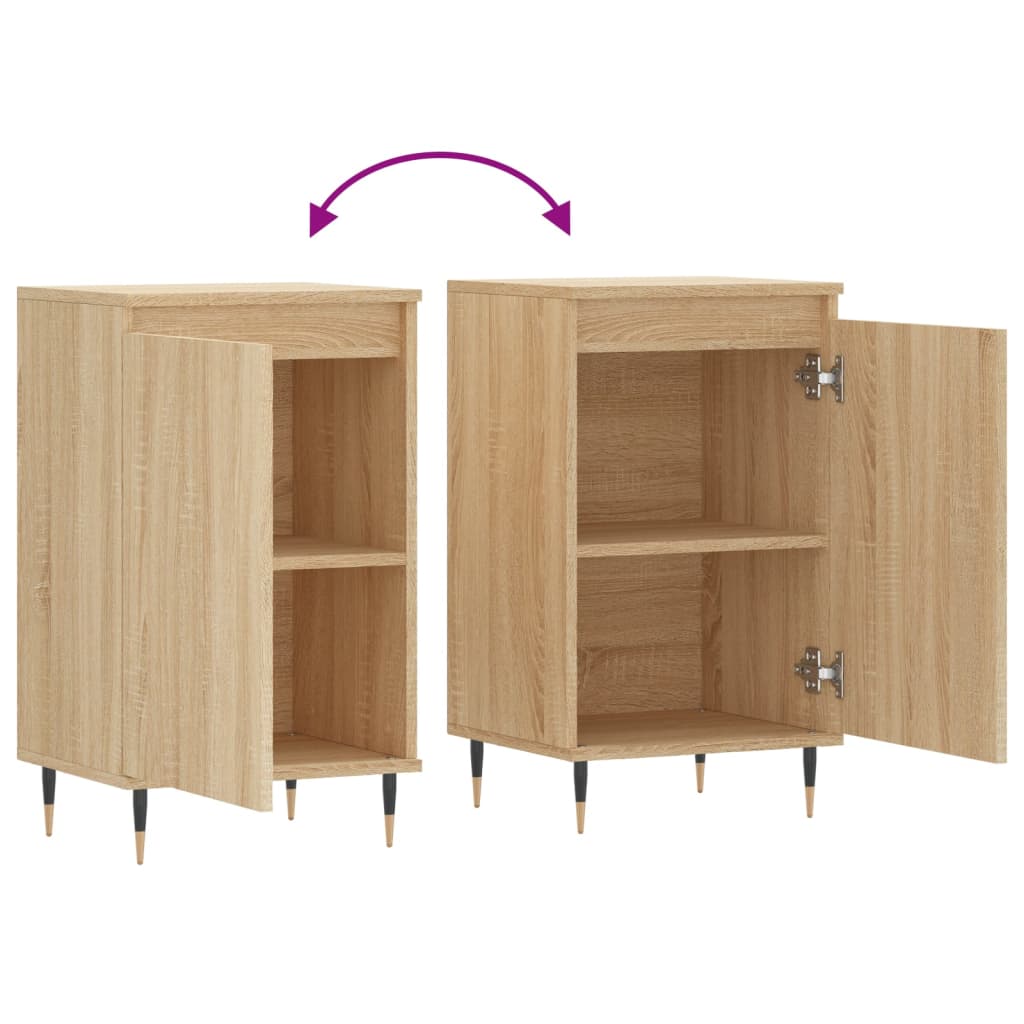 vidaXL Buffet chêne sonoma 40x35x70 cm bois d'ingénierie