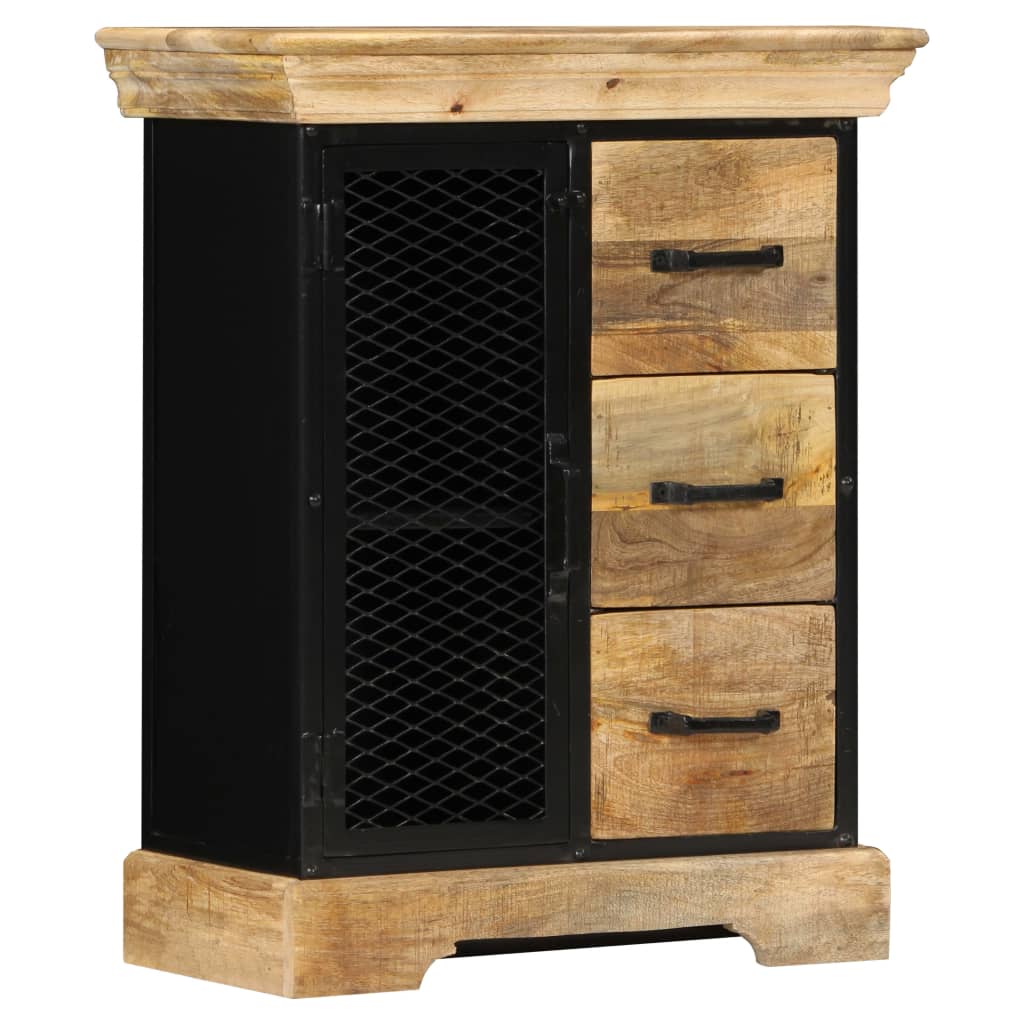 vidaXL Buffet 60x30x75 cm Bois de manguier massif