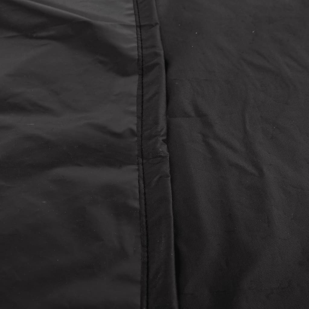 vidaXL Housse de salon de jardin rond noir Ø 128x71 cm oxford 420D