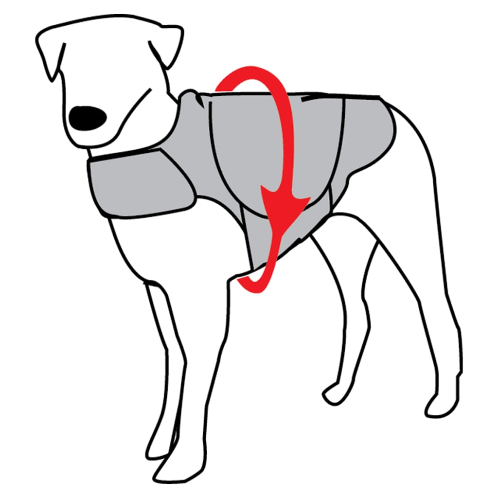 ThunderShirt Manteau anti-stress pour chiens L Gris