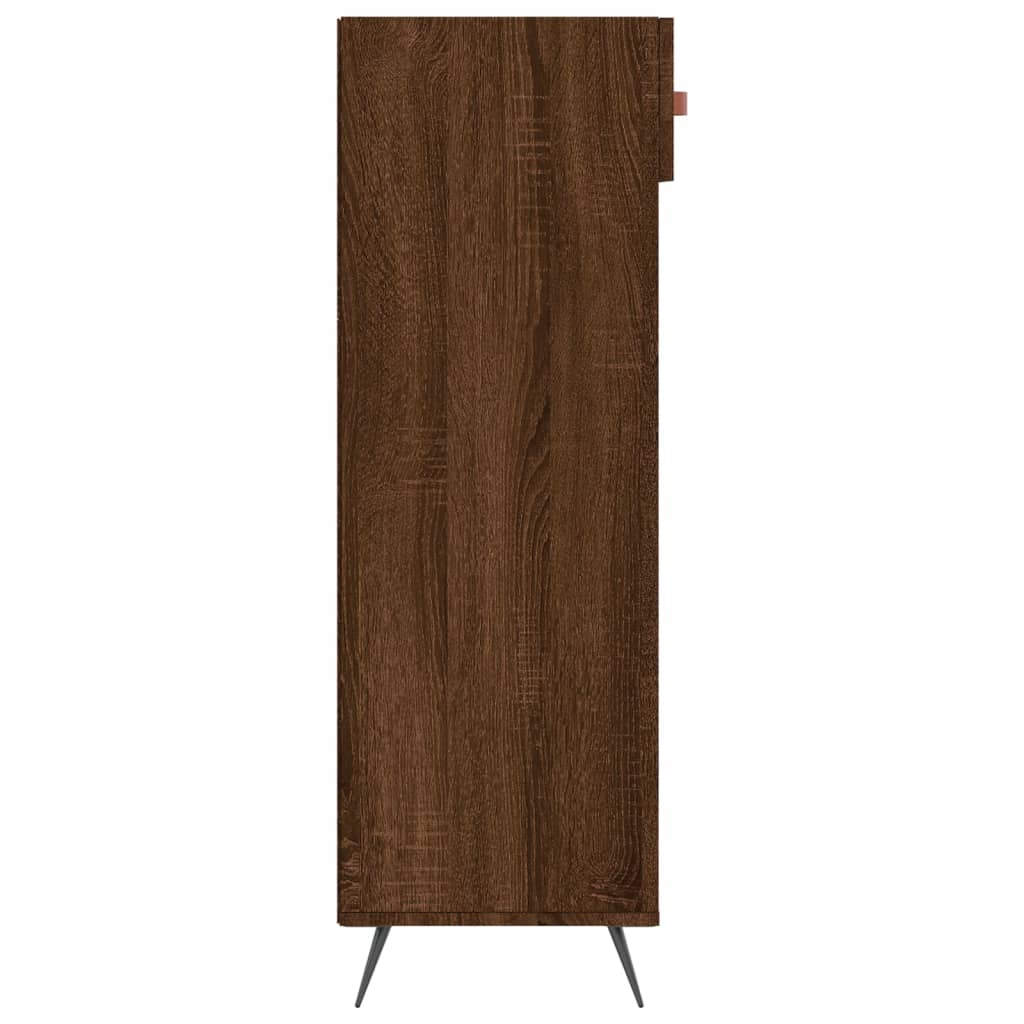 vidaXL Armoire à chaussures chêne marron 60x35x105cm bois d'ingénierie