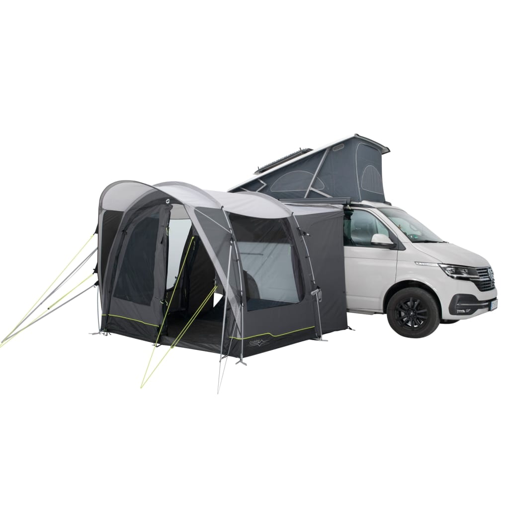 Outwell Auvent de camping-car Waystone 160 noir et gris