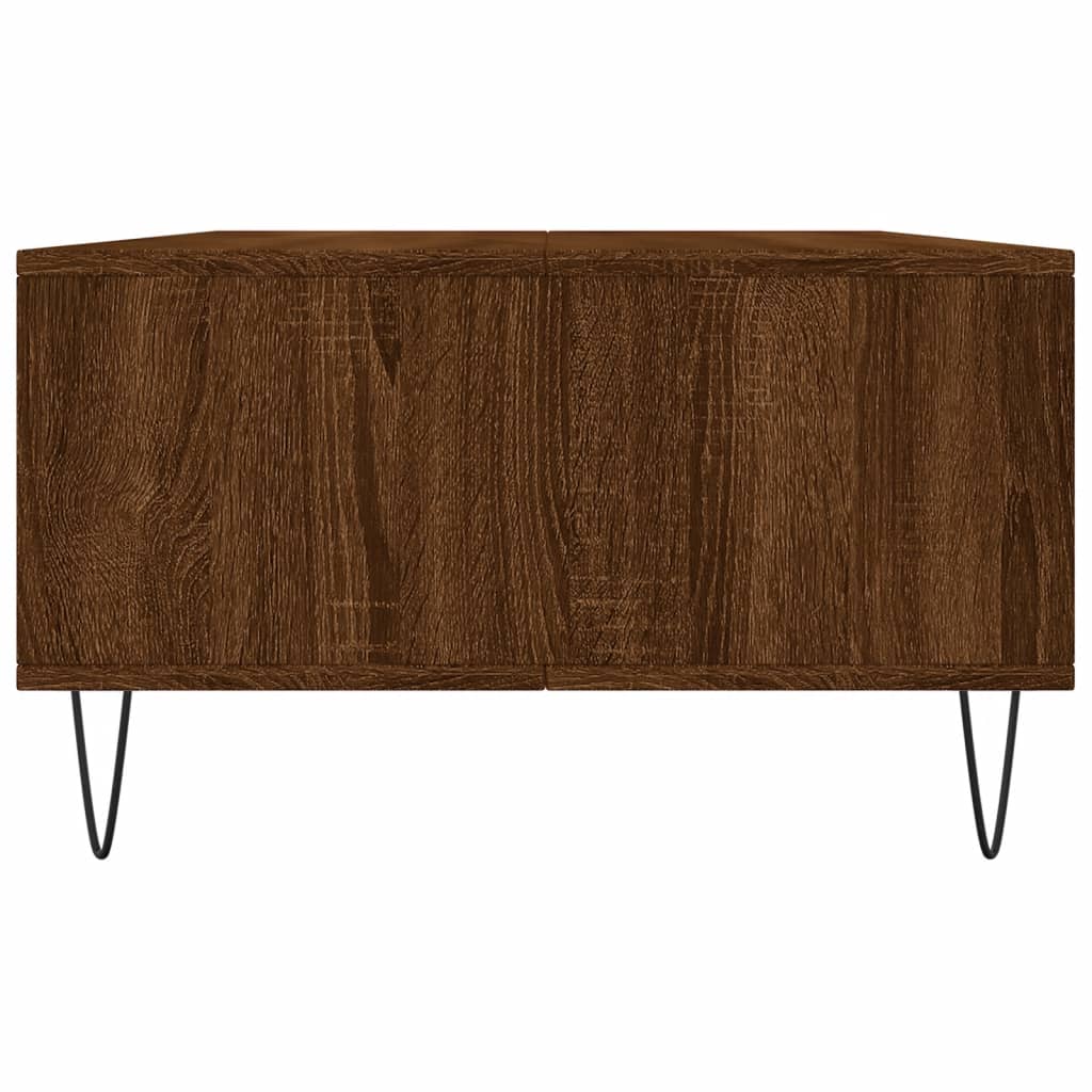 vidaXL Table basse chêne marron 104x60x35 cm bois d'ingénierie